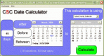CSC Date Calculator 2.0