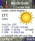 WeatherGuide (Symbian Series 60) 1.0