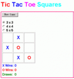 Tic Tac Toe Squares 1.0
