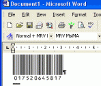 Morovia MSI Plessey Barcode Fontware 1.0