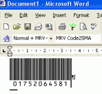 Morovia Code 25 Barcode Fontware 1.0