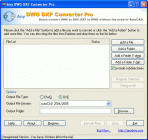 DWG to DXF Converter Pro 2005.5.5
