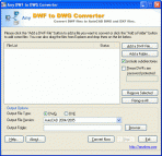 DWF to DWG Converter 2005.5.5