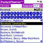 PocketPlanter PalmOS 2.4d