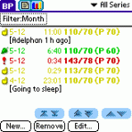 UTS Blood Pressure for Palm OS 1.8.2