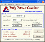 Daily Interest Calculator 1.0
