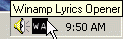 Winamp Lyrics Opener 1.1