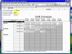 Employee Shift Scheduler for Excel 1