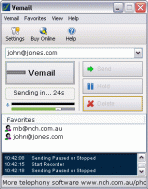 Vemail Voice Email Software 1.00