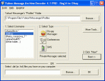 Yahoo Message Archive Decoder PRO 4.11