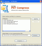 SysTools PST Compress 2.0