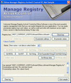Manage Registry ActiveX Control 2.0