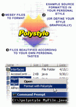 Polystyle Source Code Beautifier 2.0zj