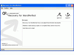 Recovery for WordPerfect 1.1.0922