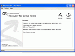 Recovery for Lotus Notes 2.5