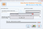 Data Doctor Database Converter - MS Access to MySQL 2.0.1.5