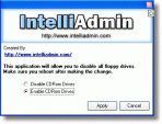 IntelliAdmin CD ROM Drive Disabler 2.8
