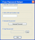 Free Password Helper 1.0