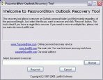 PasswordNow Outlook Recovery Tool 3.0