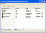 Instant Messengers Password Recovery Master 1.0