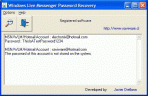 Windows Live Messenger Password Recovery 1.0.6
