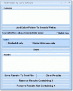 Find Folders By Name Software 7.0