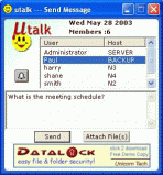 Utalk Network Messenger 1.00