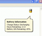 Laptop Battery Power Monitor 1.0
