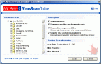 McAfee VirusScan Online (Windows 95/98/Me) 4012