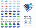 Multimedia Icons for Vista 2008
