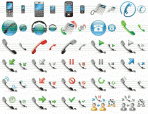 Phone Toolbar Icons 2010.1