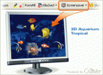 Crawler 3D Tropical Aquarium Screensaver 4.2.5.9