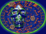 Aztec Skull 3D Screensaver 1.0