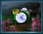 7art Underwater Clock ScreenSaver 1.1